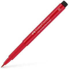 Feutre à encre de chine PITT artist pen - Rouge écarlate : FABER CASTELL Image
