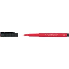 Feutre à encre de chine PITT artist pen - Rouge géranium clair : FABER CASTELL Image