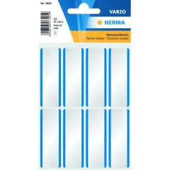 HERMA : Lot de 16 badges adhésifs pour textile 1903