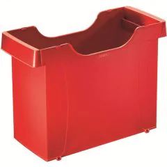 Photo Bac de rangement pour Dossiers suspendus - Rouge : LEITZ Uni Plus 1908-00-25