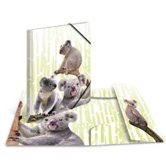 Chemise à élastiques A4 Motif Koalas : HERMA image
