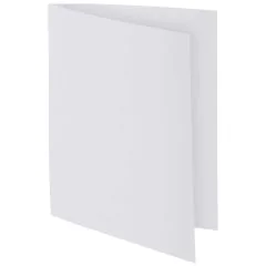Lot de 10 Chemises pour dossiers A4 ROCK'S 210 - Blanc : EXACOMPTA 