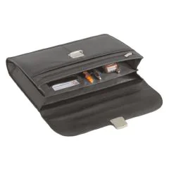 MEANDMY 22001 : Serviette A4 en cuir - Conférence II (Bagage)