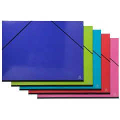 EXACOMPTA 25829E : Cartons à dessin Iderama - 520 x 670 mm Assortiment