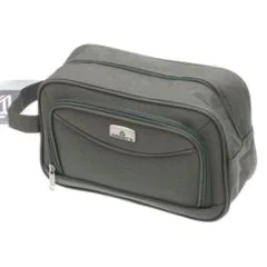 DAVIDT'S 269200-34 : Trousse de toilette en toile -  Vert Kaki