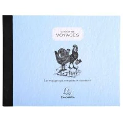 Carnet de voyage - 115 x 150 mm - 40 pages EXACOMPTA Couverture