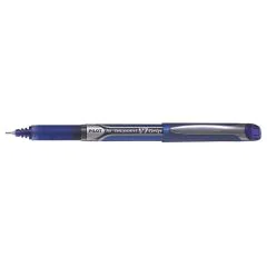 Stylo à capuchon roller à encre infalsifiable - Bleu : PILOT Hi-Tecpoint V7 Grip Visuel