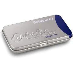 Photo Boite de 6 cartouches d'encre - Bleu : PELIKAN Edelstein Ink