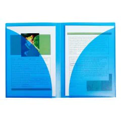 3962E EXACOMPTA : Chemise souple de présentation - Bleu ouvert