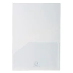 3965E EXACOMPTA : Chemise souple de présentation - Cristal