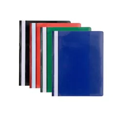 EXACOMPTA 439900B chemises de présentation à lamelles en PVC premium