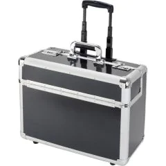 45129 ALUMAXX : Valise de pilote avec trolley en aluminium CARBON C-2 Classeur