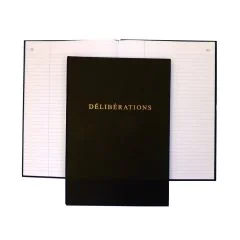 Registre de 100 pages lignées avec marge - Délibérations ELVE 46010