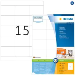 Étiquettes adhésives blanches - Multi-usages 4618  Herma 
