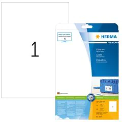 Étiquettes adhésives blanches - Multi-usages 5065 Herma 