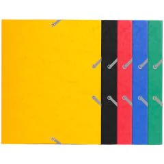 Chemise à élastiques 3 rabats - Format Pocket - Assortiment EXACOMPTA Image