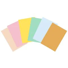 Chemise pour dossier A4 - 160 g - Assortiment ELVE Isatis Lot de 102