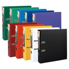 Classeurs à levier - Dos de 80 mm - Assortiment EXACOMPTA 53374E