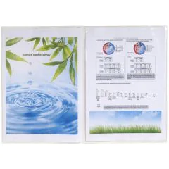 Lot de 10 étuis de protection - 4 faces - 297 x 210 mm : EXACOMPTA Visuel