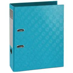 Classeur à levier - Dos de 70 mm - Bleu Turquoise : EXACOMPTA 1928 Visuel
