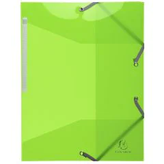 Chemise à élastiques Iderama - Vert anis : EXACOMPTA Image