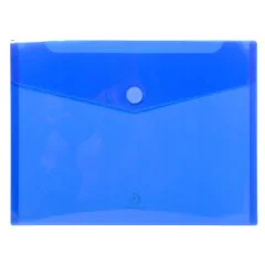 EXACOMPTA : Pochettes lisse A4 Bleu 56422E