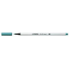 Photo STABILO : Stylo-feutre Pen 68 Brush - Bleu Turquoise