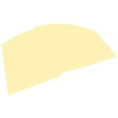 Carton de Bricolage A4 - Jaune paille - 300 g/m² : FOLIA Lot de 50 Visuel