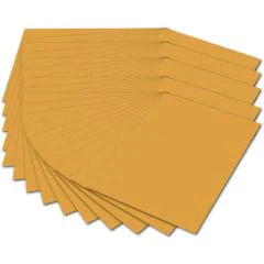 Carton de Bricolage A4 - Ocre - 300 g/m² : FOLIA Lot de 50 Visuel