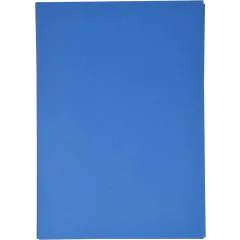 Carton de Bricolage A4 - Bleu moyen - 300 g/m² : FOLIA Lot de 50 Visuel