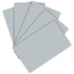 Carton de Bricolage A4 - Argent brillant - 300 g/m² : FOLIA Lot de 50 Photo