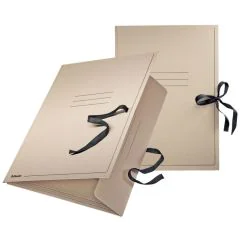 Carton à Dessin à ruban - Avec rabats - A1 Brun ESSELTE Modèle