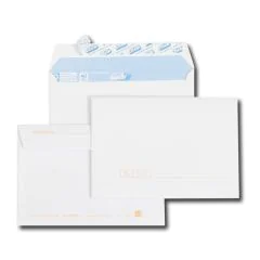 Enveloppe sans fenêtre - DL 110 x 220 mm Blanc GPV Lot de 50