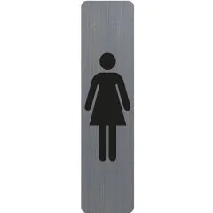 Plaque verticale adhésive de signalisation - Femme : EXACOMPTA image