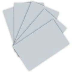 Carton de Bricolage 700 x 1000 mm - Gris Clair - 300 g/m² FOLIA Lot de 10