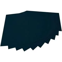 Carton de Bricolage 700 x 1000 mm - Noir- 300 g/m² FOLIA Lot de 10