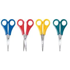 Photo Ciseaux pointus de bricolage - Droitiers - 130 mm : WEDO 