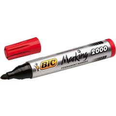 Marqueur permanent 2000 - Rouge : BIC Image