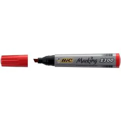 Marqueur permanent 2300 - Rouge : BIC Image