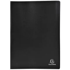 8581E Protège-documents de 160 vues - Noir EXACOMPTA