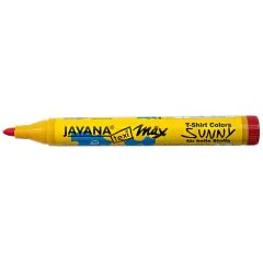 Marqueur médium pour Tissu Javana - 2-4 mm - Rouge : KREUL Visuel