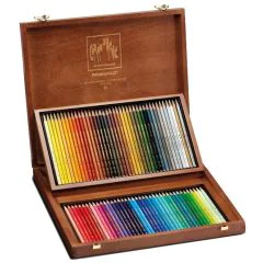 Coffret de 80 crayons de couleurs Prismalo - Assortiment : CARAN D'ACHE Visuel