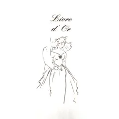 5450 ELVE : Livre d'or -  Jeunes Mariés - 297 x 210 mm - Blanc