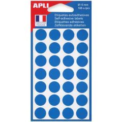 Pastilles 15 mm - Bleu : AGIPA Lot de 168 Modèle