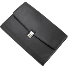 Porte-documents en simili-cuir - UDINE noir : ALASSIO Visuel