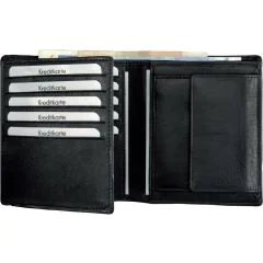 ALASSIO : Porte-monnaie en cuir - Combi Visuel