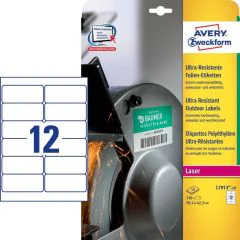 AVERY Étiquettes ultra résistantes 99,1 x 42,3 mm L7913-10