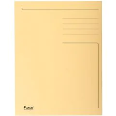 448002E EXACOMPTA Chemises imprimées à 3 rabats - Bulle (Papier recyclé)