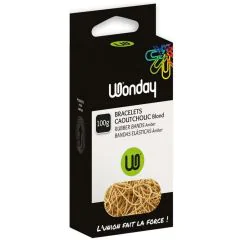 Bracelets caoutchouc - largeur 1,8 mm - 64 mm / 100 mm WONDAY photo