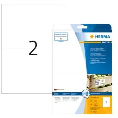 HERMA etiquettes blanches résistantes aux intempéries 210 x 148 mm 10910